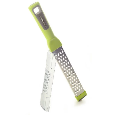 Norpro Dual Grater Zester With Storage Cover, Green 4 Norpro Dual Grater Zester With Storage Cover, Green - Image 2