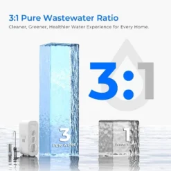 Waterdrop G3P800 Reverse Osmosis System, 800 GPD Fast Flow,Tankless Under Sink RO Water Filter System, LED Purifier, Smart Faucet -Target KitchenAid GUEST fe287cfb 0884 412f 9be9 a968666f67cf