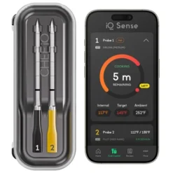 IQ Sense By CHEF IQ Smart Wireless Meat Thermometer, WiFi Unlimited Range, 5 Sensors, Ultra-Thin Probes -Target KitchenAid GUEST fe32e811 9656 4123 a00b 04bc21eea13c