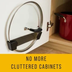Maplefield Pot Lid Wall Organizers - Stick-On Clips For Pot Lids - Includes Two Sizes 6” And 9” To Fit Most Lids - Pack Of Two -Target KitchenAid GUEST fe5654f4 e670 4f28 b4ea 4be7ddc5bc54