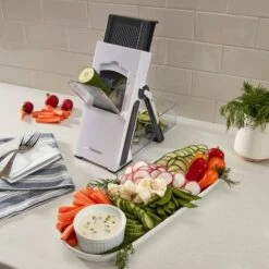 Cuisinart Precision Slice Upright Mandoline: Safe Mandolin Slicer, Nonslip Base, Dishwasher-Safe, Freestanding Design -Target KitchenAid GUEST fe75f94f 1b9b 45b3 9042 8f06358962ac