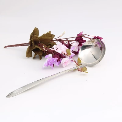 Unique Bargains Kitchen Stainless Steel Long Handle Soup Ladle Silver Tone 12.8 Inch 2 Pcs 4 Unique Bargains Kitchen Stainless Steel Long Handle Soup Ladle Silver Tone 12.8 Inch 2 Pcs - Image 2