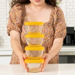 Libbey Serve It 16 Piece 2 Cup Glass Storage Bowl Container Set With Yellow Plastic Lids 10 Libbey Serve It 16 Piece 2 Cup Glass Storage Bowl Container Set With Yellow Plastic Lids -Target KitchenAid GUEST feb26c82 5b36 4c02 b08b 898cae38aa5c
