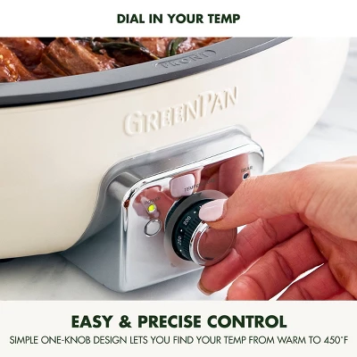 GreenPan Elite 5.5qt Oval Electric Skillet 9 GreenPan Elite 5.5qt Oval Electric Skillet - Image 7