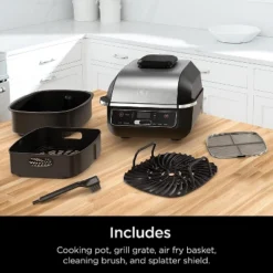 Ninja EG201 Foodi 6-in-1 Indoor Grill And 4-Quart Air Fryer - Factory Refurbished -Target KitchenAid GUEST ff1e3dbd 3ee2 4040 b61b bff4343fe5f7