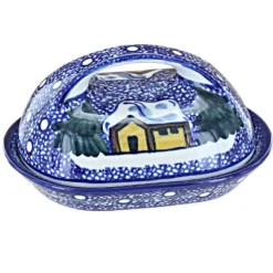 Blue Rose Polish Pottery 15A WR Unikat Butter Dish 25 Blue Rose Polish Pottery 15A WR Unikat Butter Dish -Target KitchenAid GUEST ff94c4f5 e0d9 4cc5 b42a e4c3084de84d